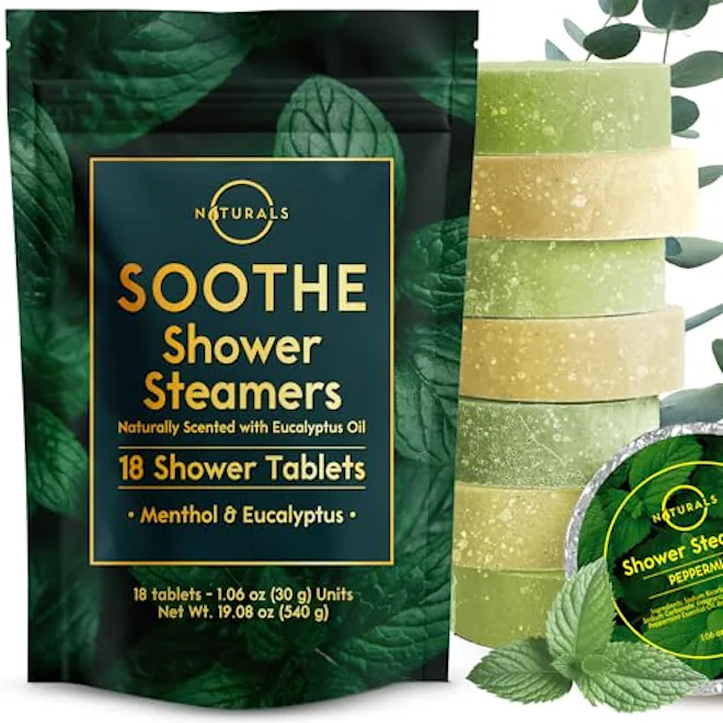 Naturals Shower Steamers Aromatherapy (18 Tablets)