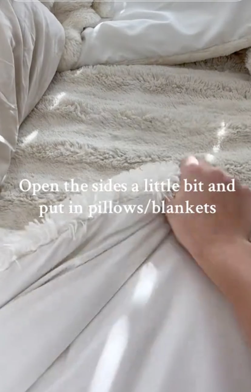 How to make a bed nest.