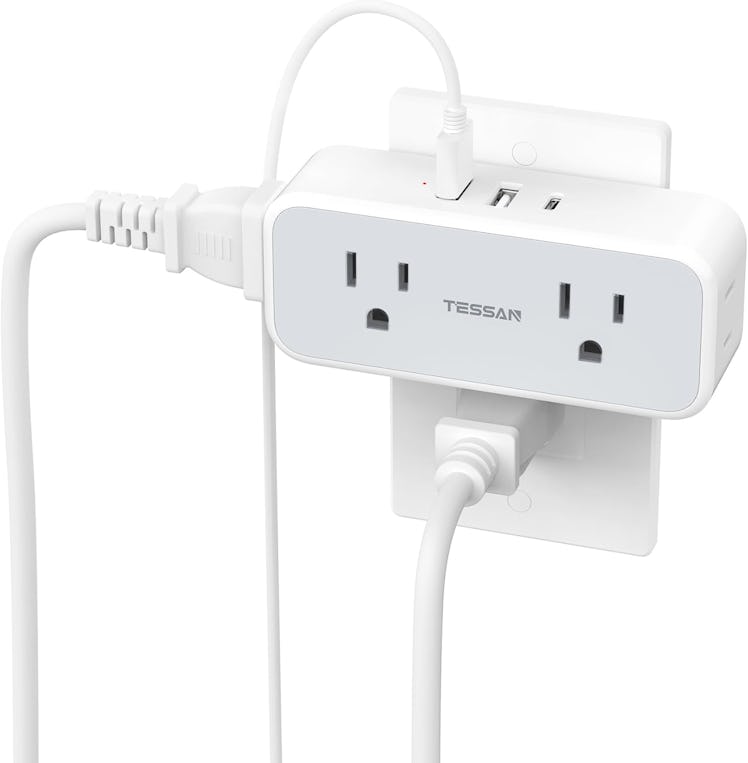 TESSAN Multi Plug Outlet Extender 