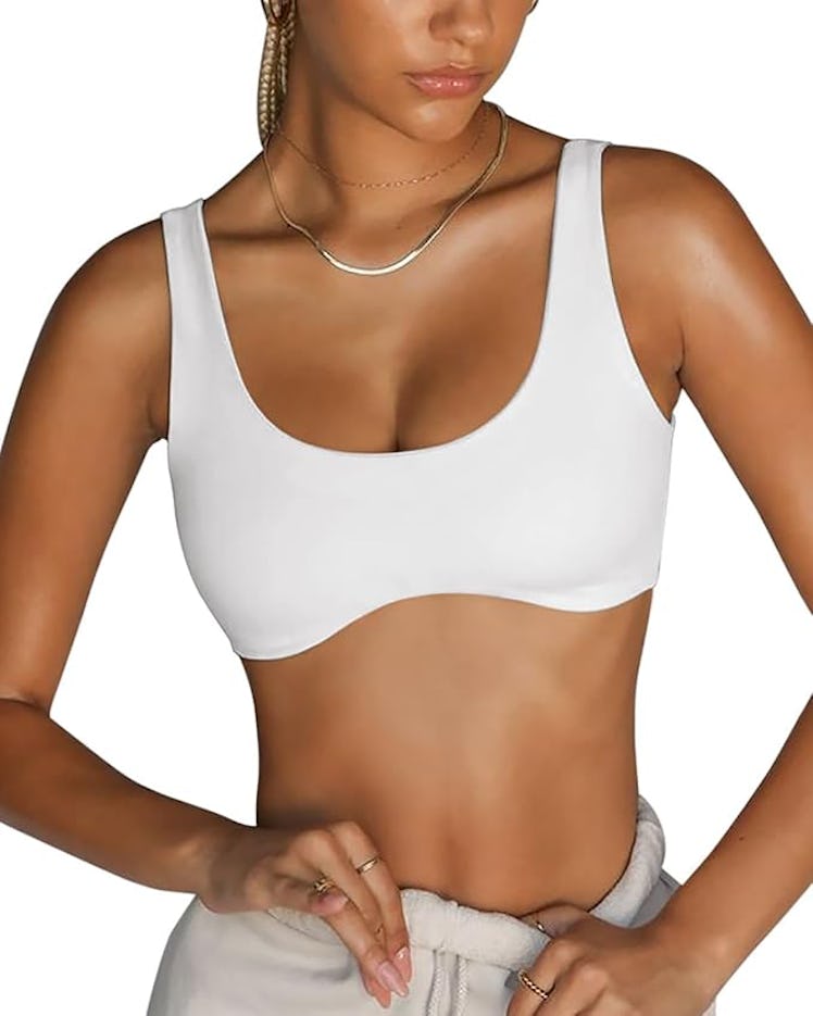 LASLULU Sexy Sports Bra