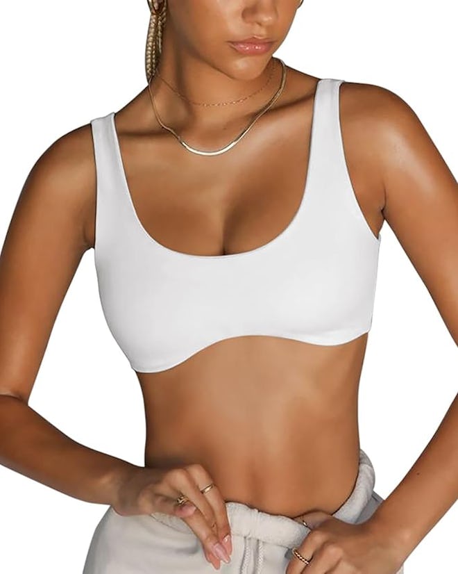 LASLULU Sexy Sports Bra