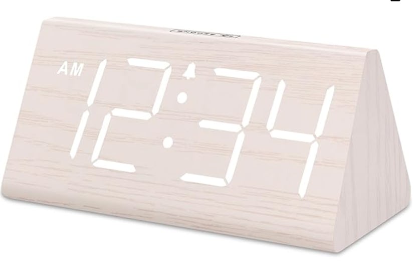 DreamSky Wooden Digital Alarm Clock