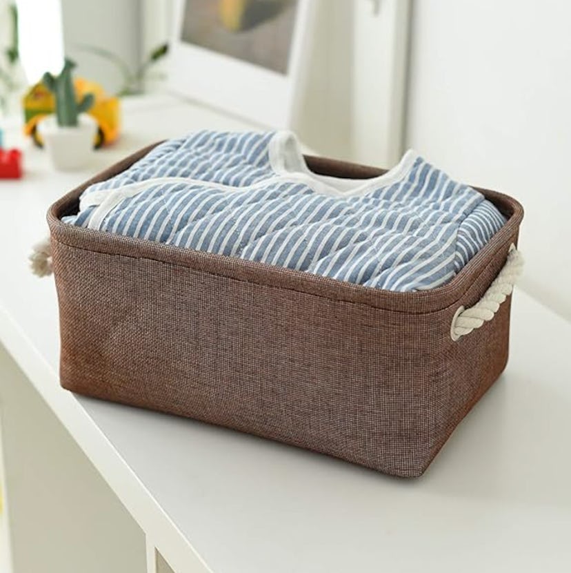 TheWarmHome Rope Storage Basket 