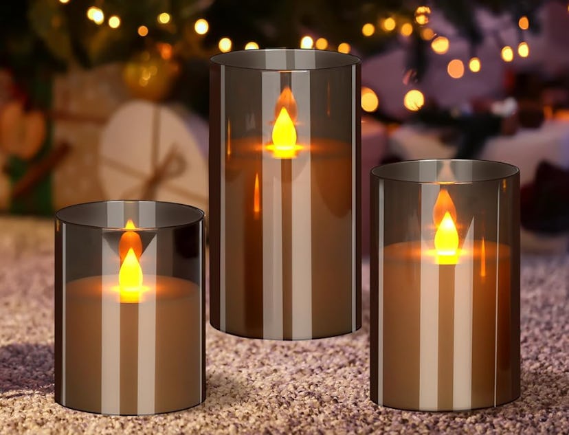 wemarry Flameless LED Candles (3-Pack)