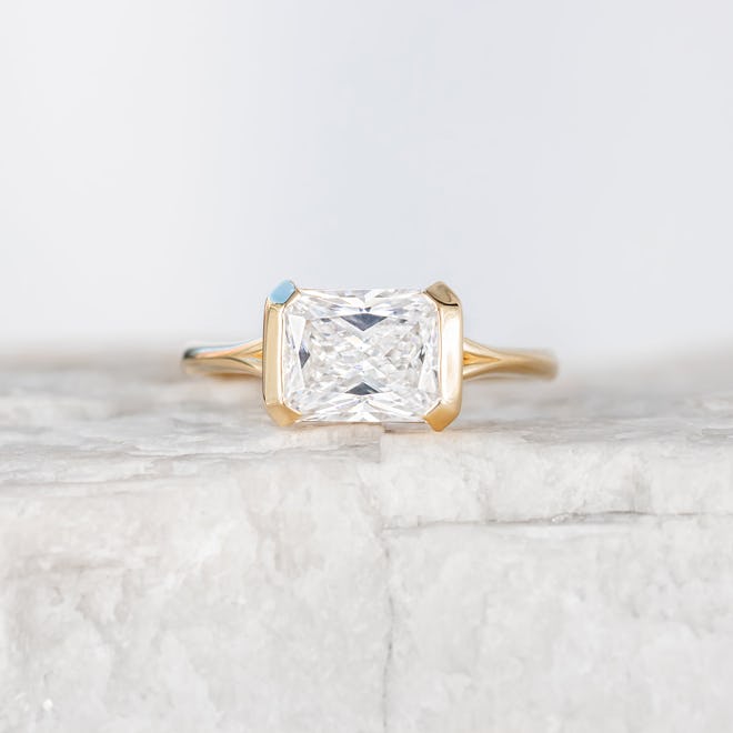 Frankie Half Bezel Ring