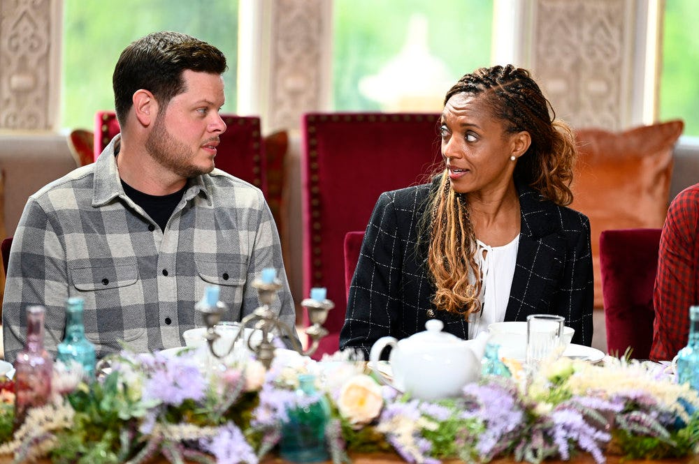 Derrick Levasseur and Danielle Reyes on &lsquo;The Traitors&rsquo;