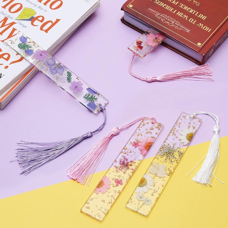 Kaluofan Dried Flower Bookmarks (2 Pieces)