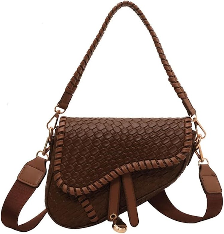 PURFANREE Saddle Shoulder Bag