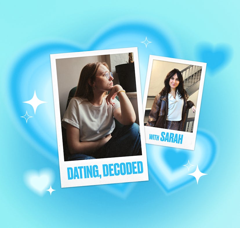 girl contemplating breaking up with her boyfriend; side-by-side with Elite Daily editor Sarah Ellis