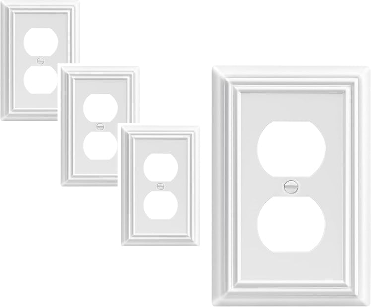 DEWENWILS Duplex Wall Plate (4-Pack)