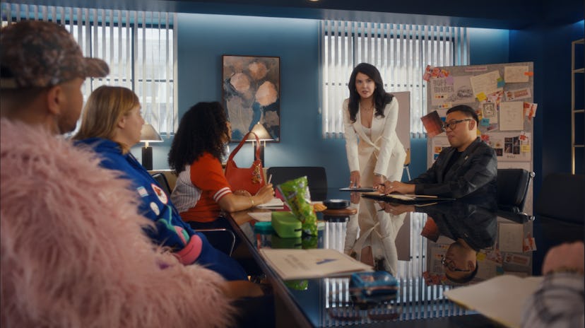 Lauren Graham and the cast of The Z-Suite. Photo via Tubi