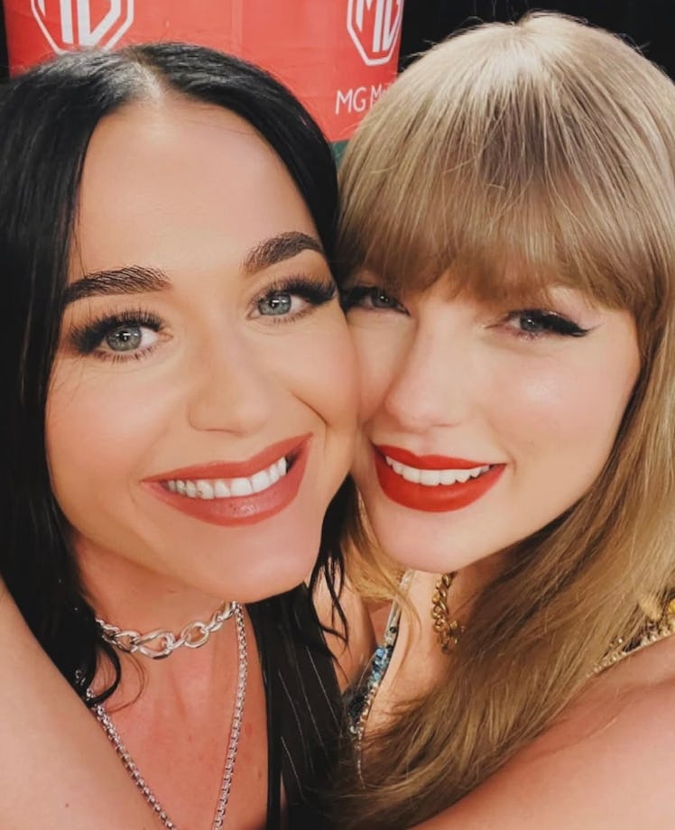 Katy Perry and Taylor Swift at the Eras Tour