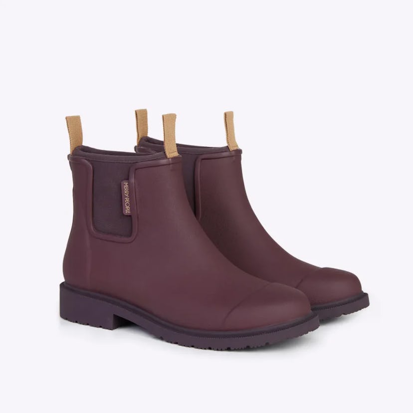 Bobbi Rain Boot in Dark Cherry