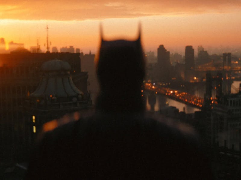 Robert Pattinson as Bruce Wayne/Batman in The Batman