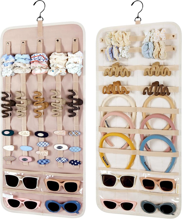  BAGSMART Hanging Jewelry Organizer Claw Clip Holder