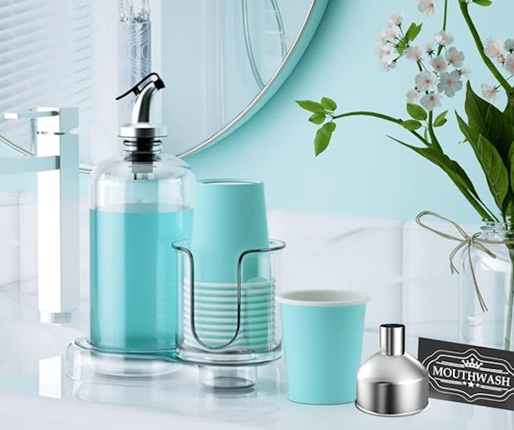 BYAWAY Mouthwash Dispenser