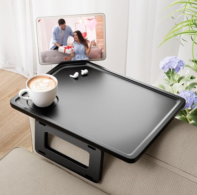 Smatdecis Couch Arm Tray Table 