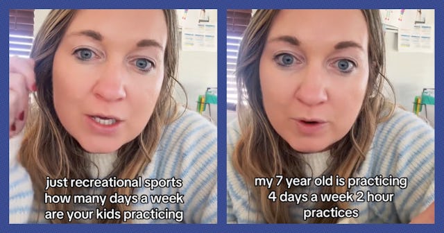 A mom wants to know if all kid sports rec leagues are as intense as the one her 7 year old is in.