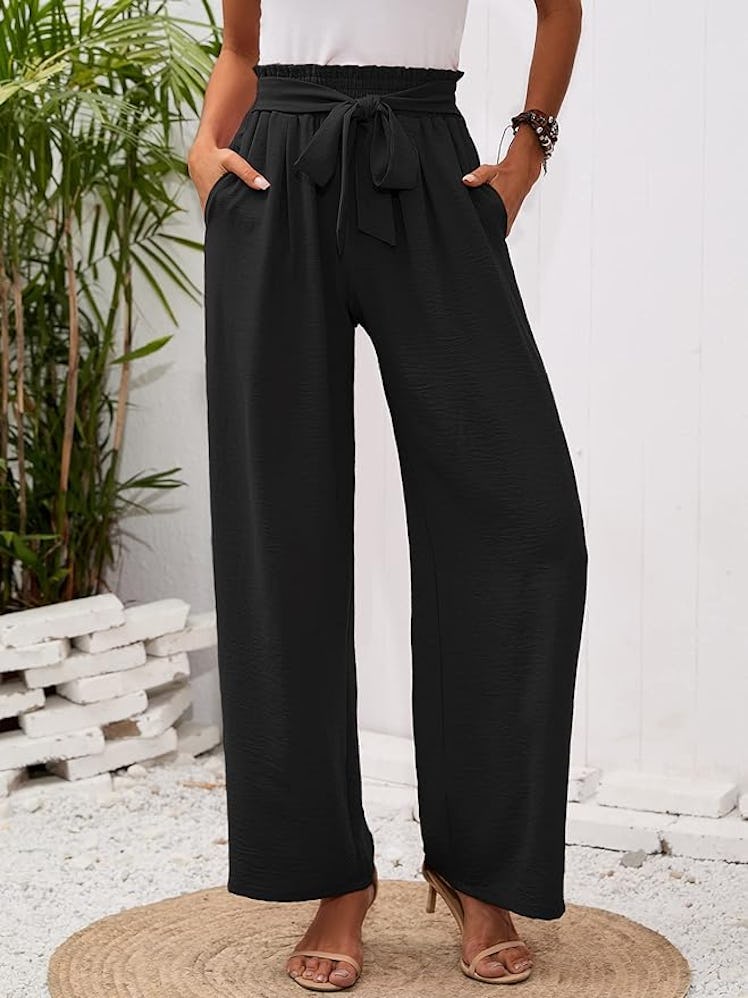 Heymoments Tie Knot Wide Leg Pants