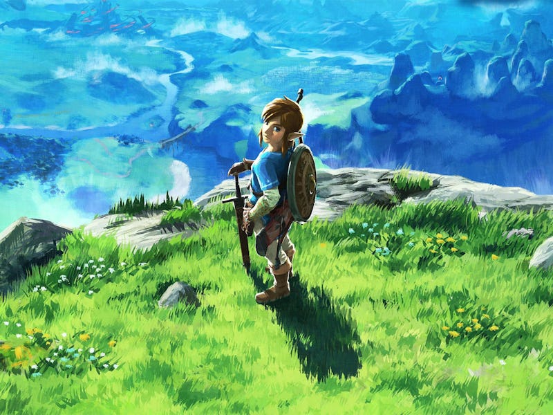 artwork from The Legend of Zelda Breath of the Wild