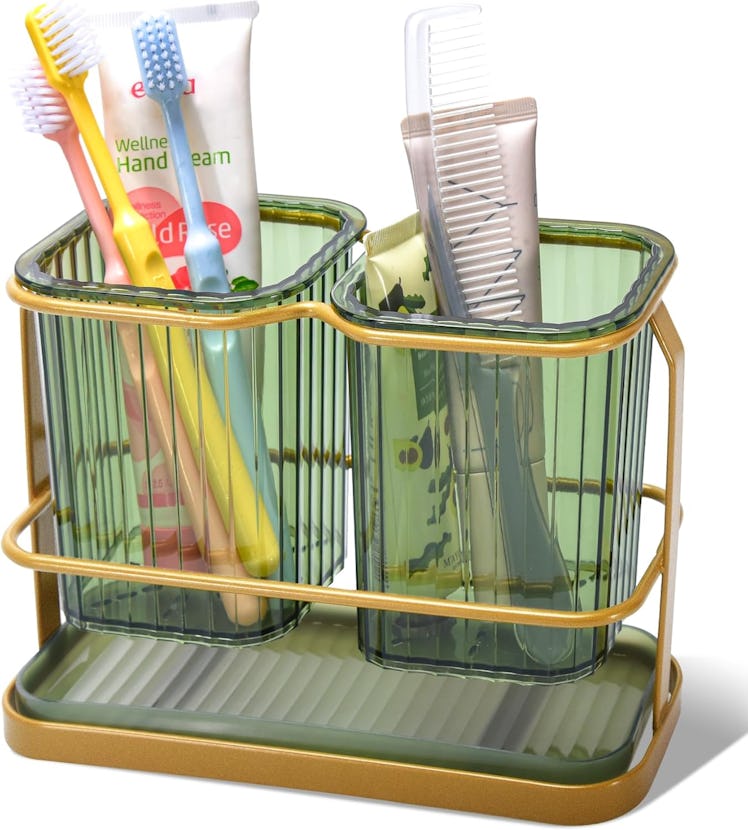  KONE Green Toothbrush Holder