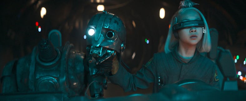 Kyriana Kratter as KB in 'Star Wars: Skeleton Crew.'