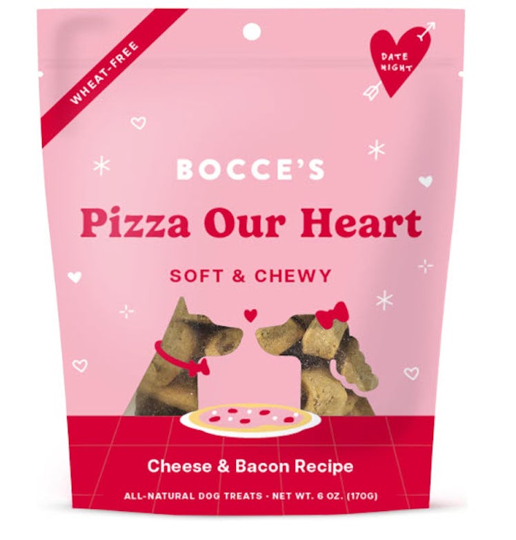 Bocce's Bakery Pizza Our Heart Treats for Dogs