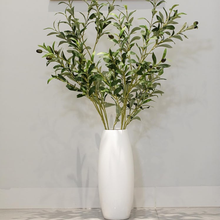 Heleze 39 Inch Artificial Olive Branches (2 Pieces)