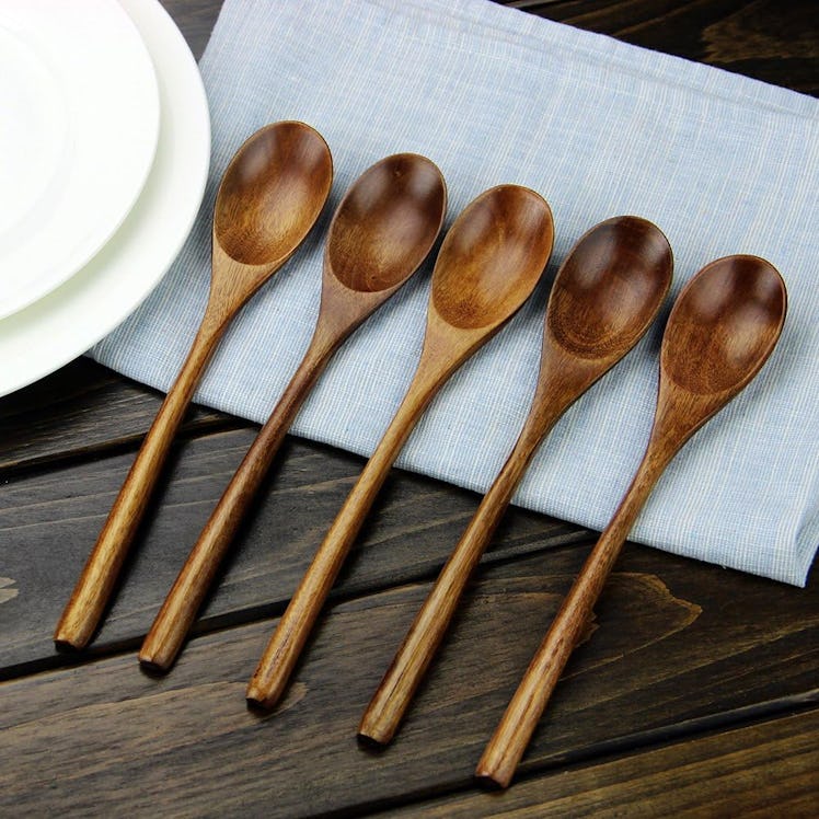 AOOSY Wooden Spoons (Set of 6)