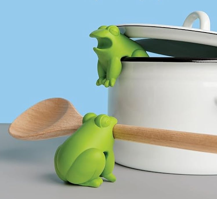 OTOTO HopTop Frog Spoon Holder