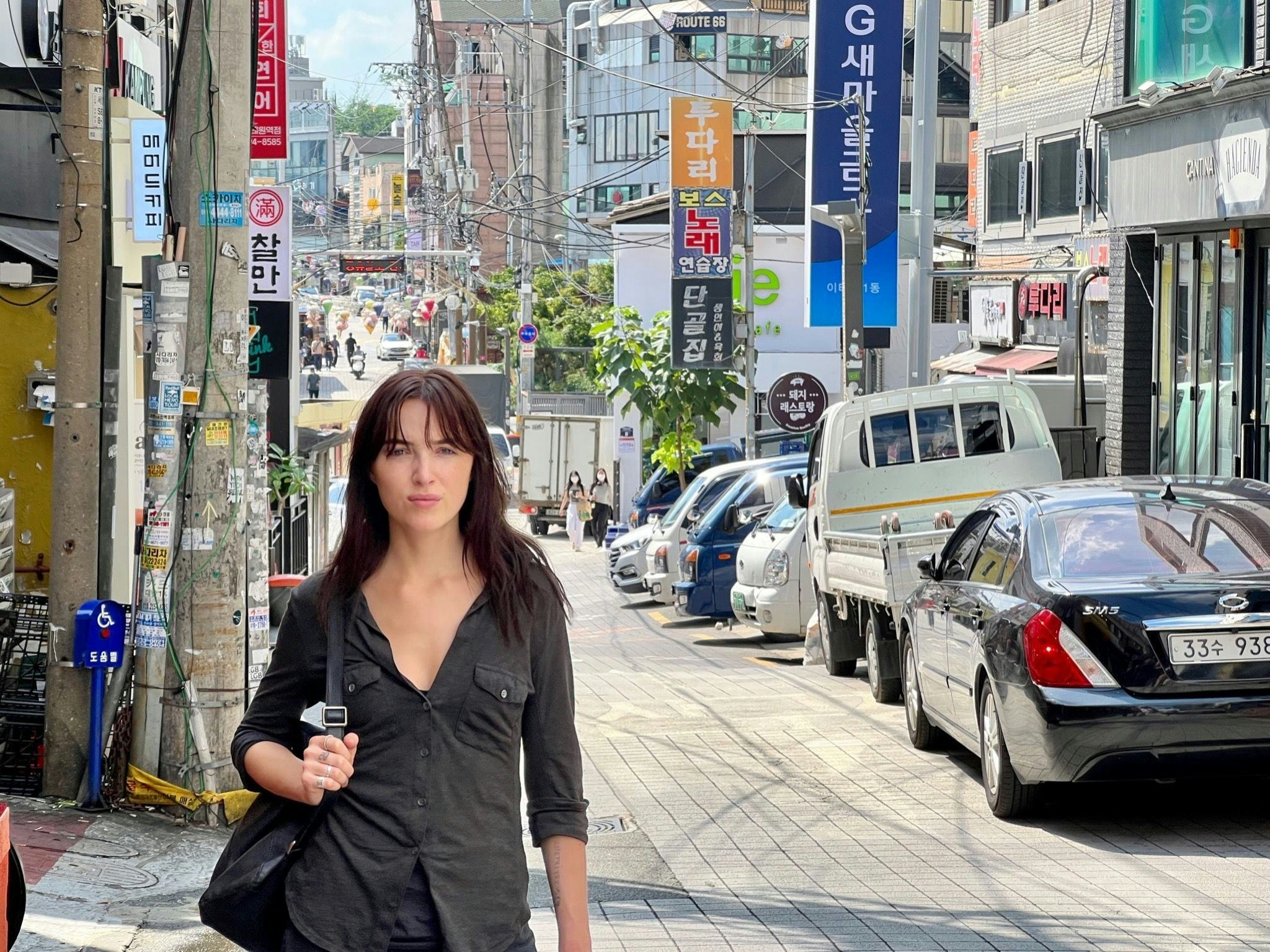 Phoebe Dynevor, who played Daphne in Bridgerton, in the new movie Inheritance.