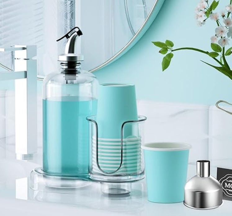 BYAWAY Mouthwash Dispenser