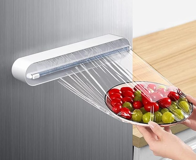 DriveLink Refillable Magnetic Plastic Wrap Dispenser 