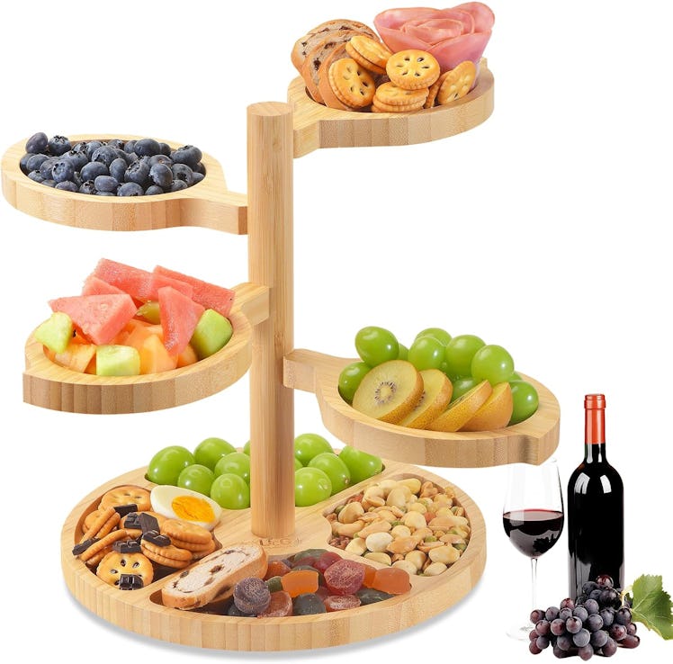  UTCG 5-in-1 Bamboo Charcuterie Board