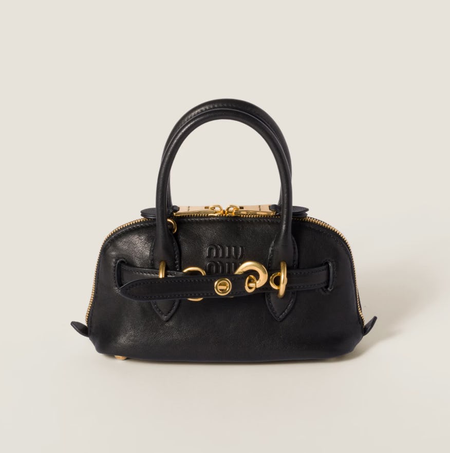 Aventure Mini Nappa Leather Bag