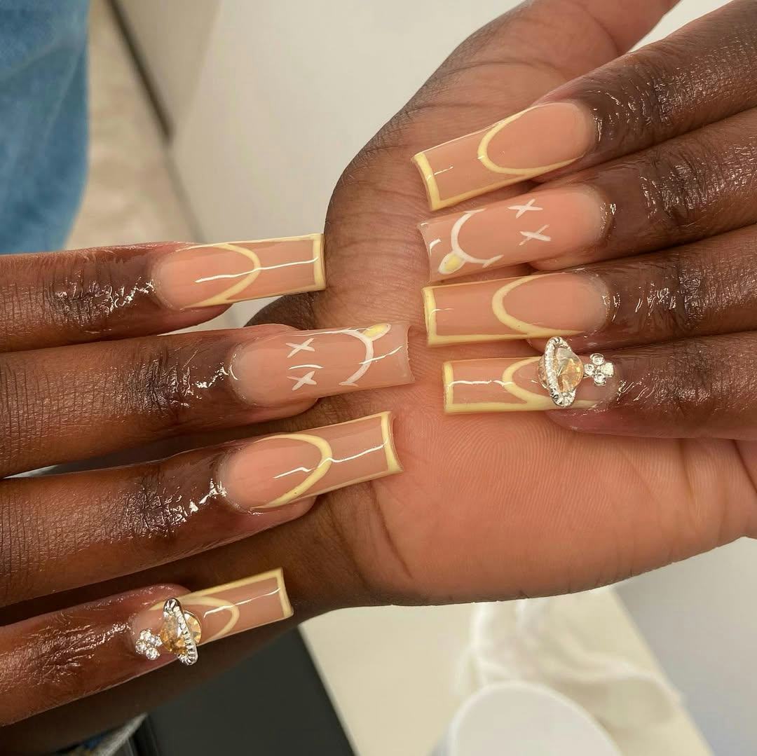 Butter yellow is a trending polish color for 2025.