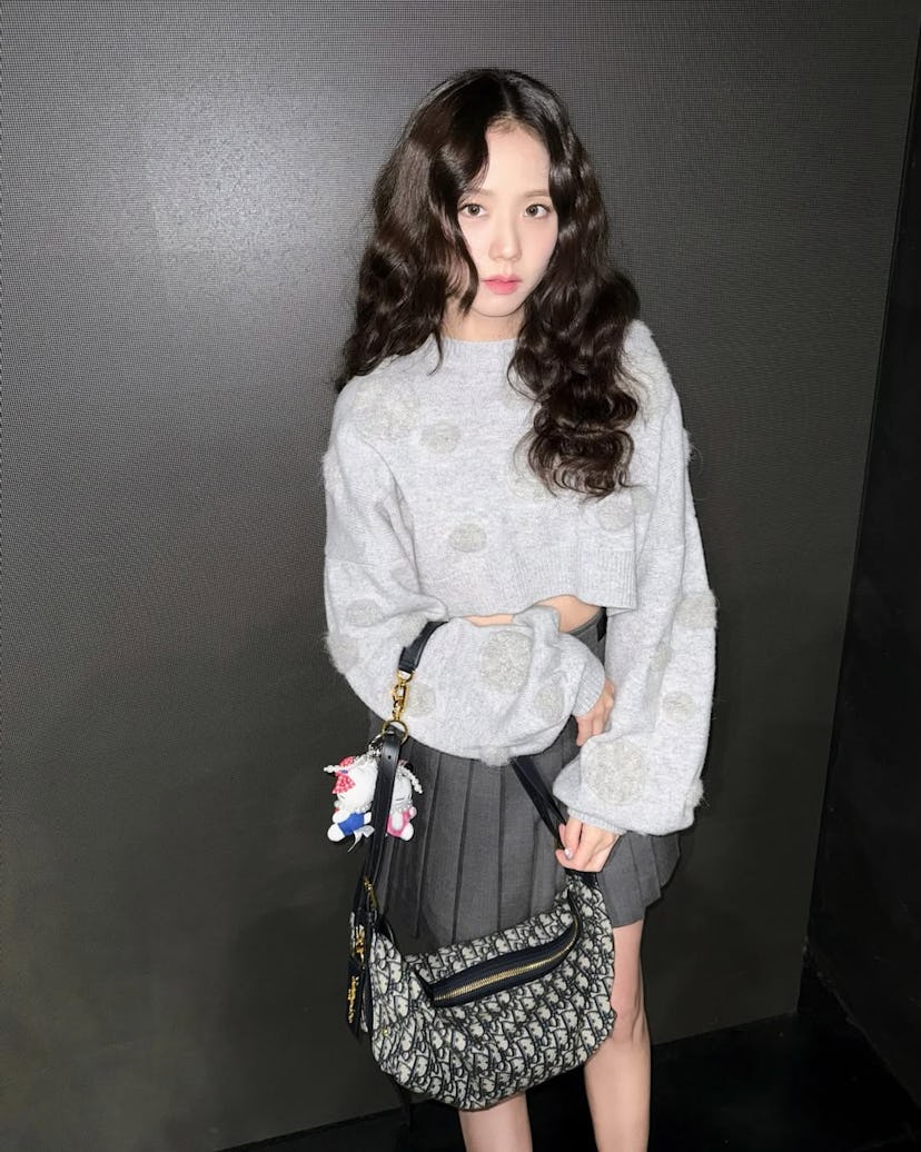 Jisoo in a photo shared to Instagram, January 18, 2025.