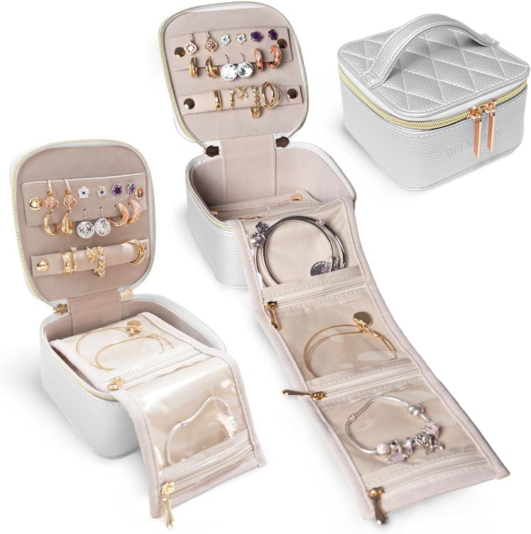  BELMOLIN Travel Jewelry Case Organizer