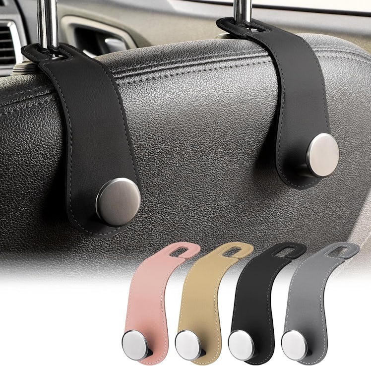  JESTOP Car Headrest Hooks (2-Pack)