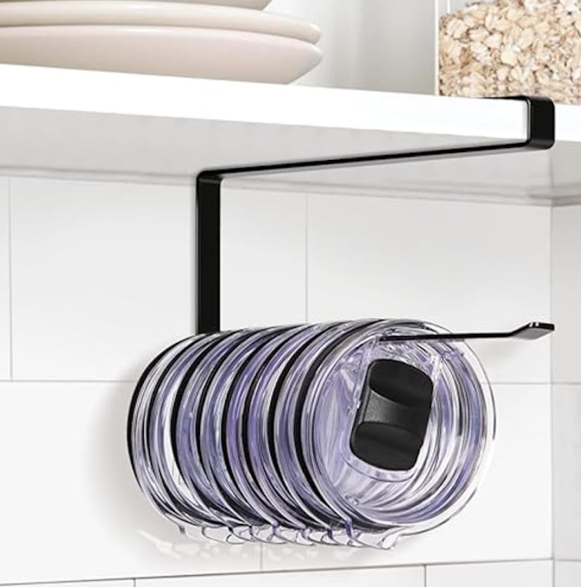 Jolensoy Tumbler Lid Organizer Rack 