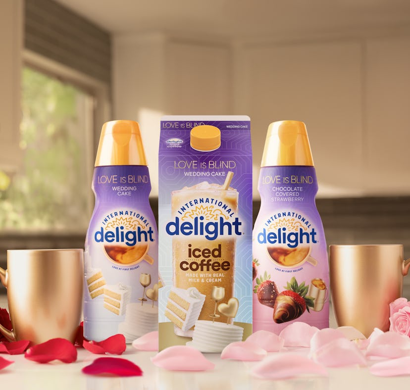 I tried International Delight's 'Love Is Blind' coffee creamers.