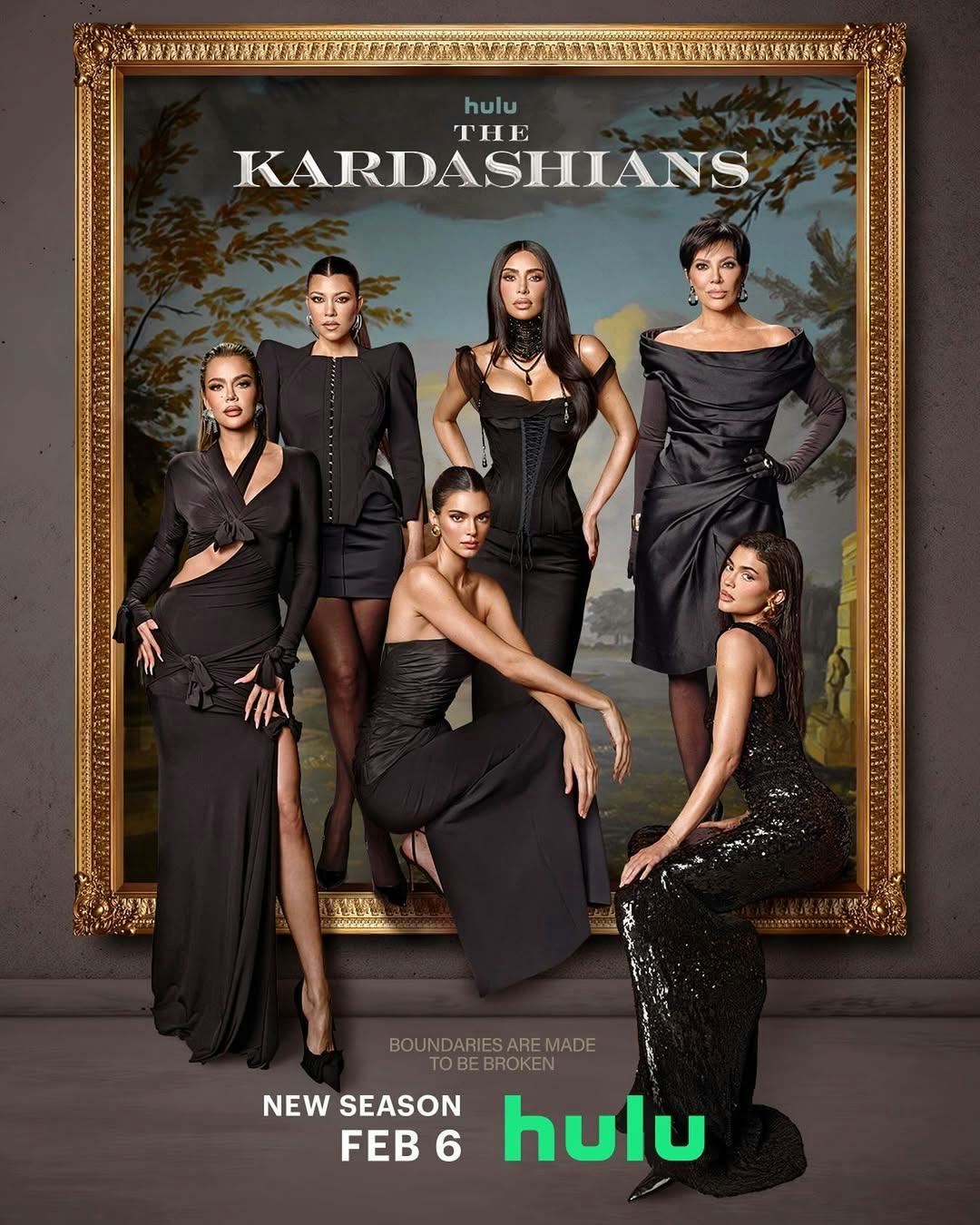 The Kardashians' new season poster.