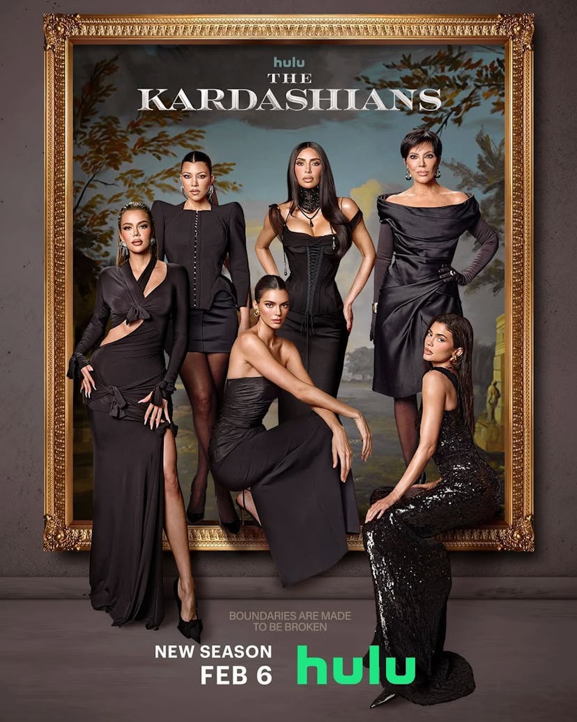 The Kardashians' new season poster.