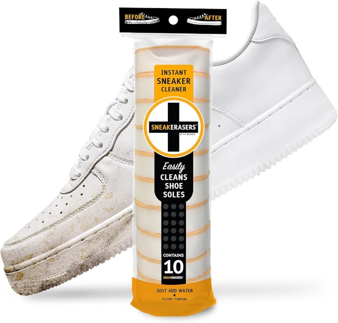 SneakERASERS Instant Sole and Sneaker Cleaner (10-Pack)