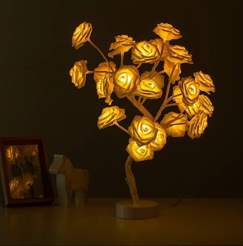 COLORLIFE Rose Lamp