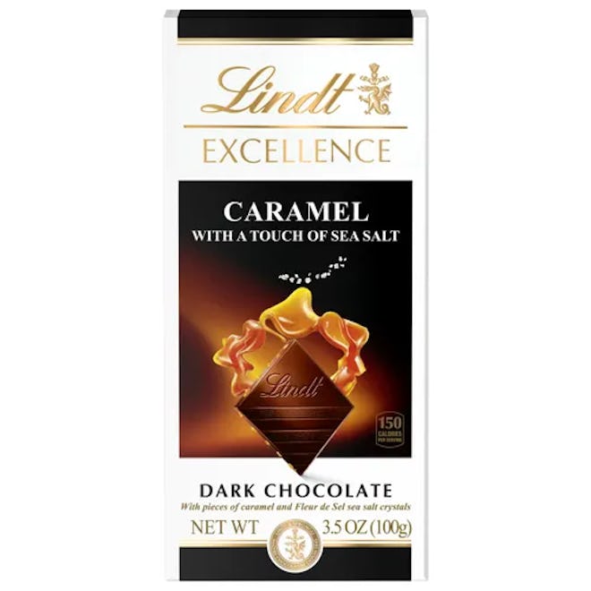 Caramel with a Touch of Sea Salt Dark Chocolate EXCELLENCE Bar