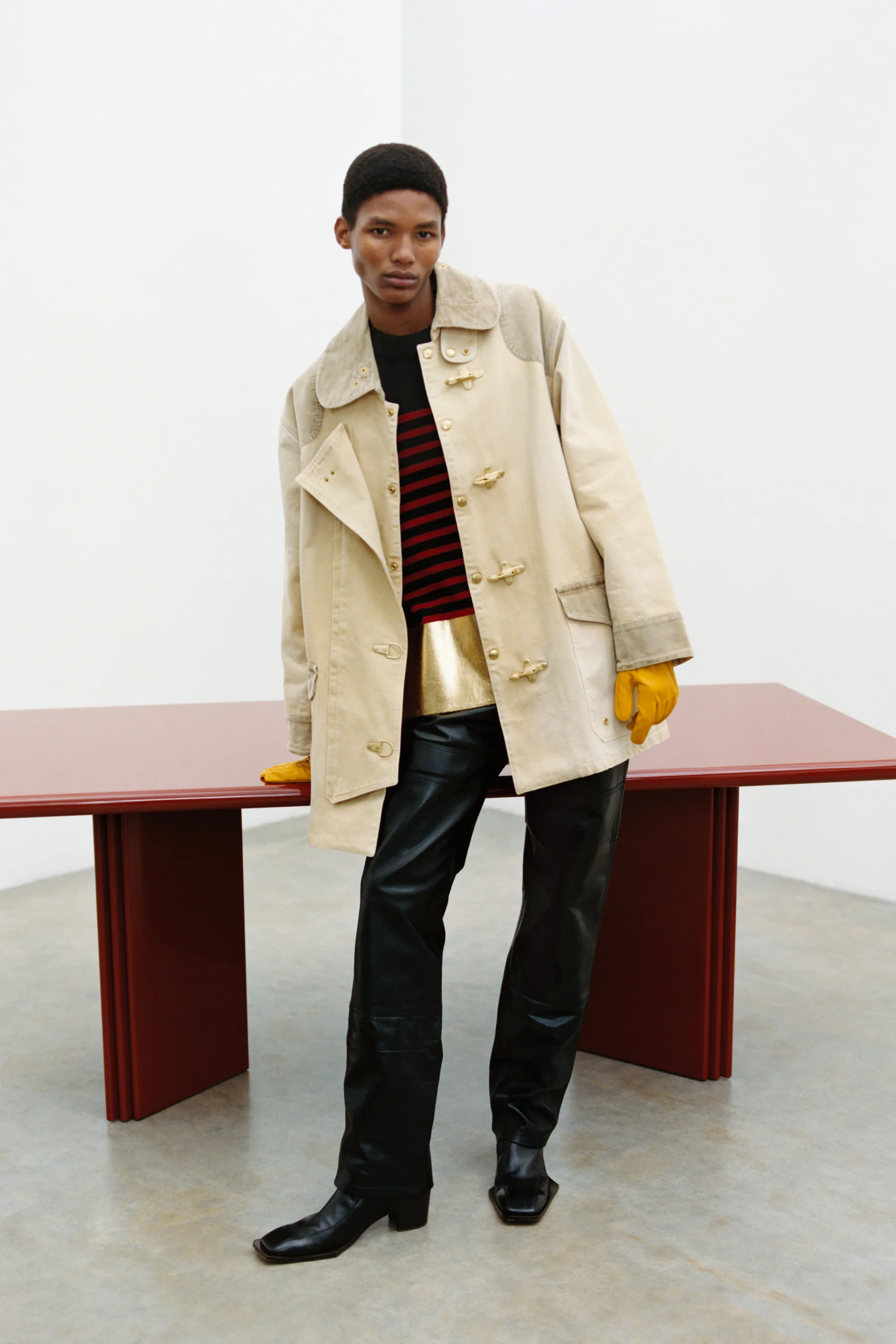 a look from wales bonner men's fall 2025 collection
