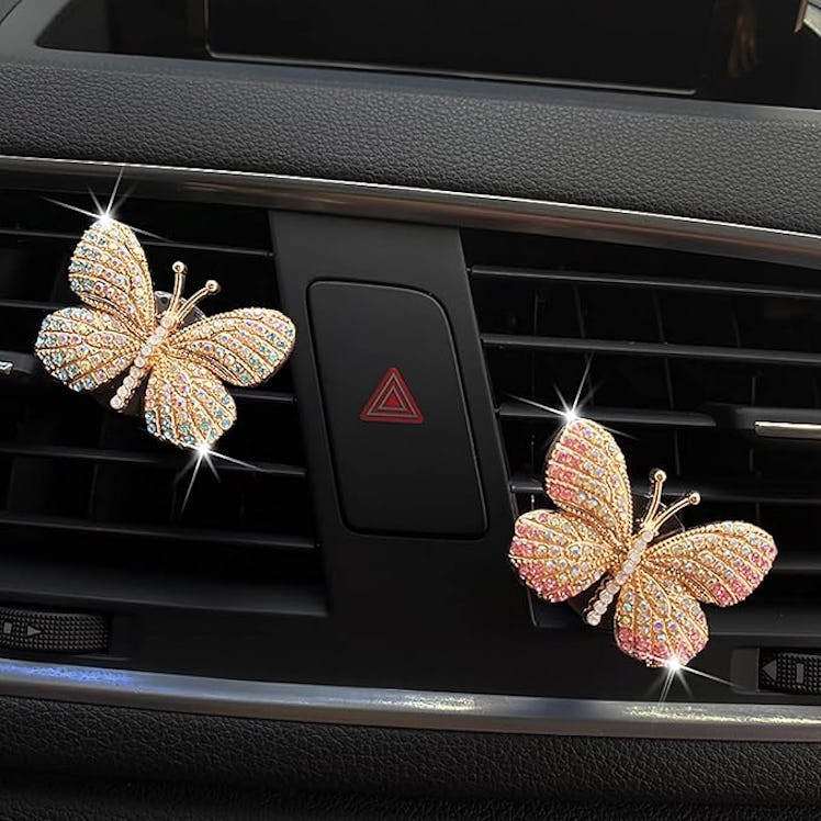 CYG&CL Butterfly Air Vent Clip (2-Pack)