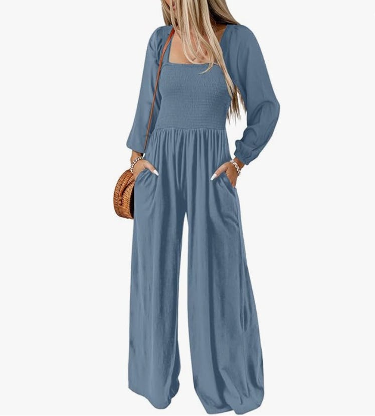 Happy Sailed Casual Long-Sleeved Jumpsuit