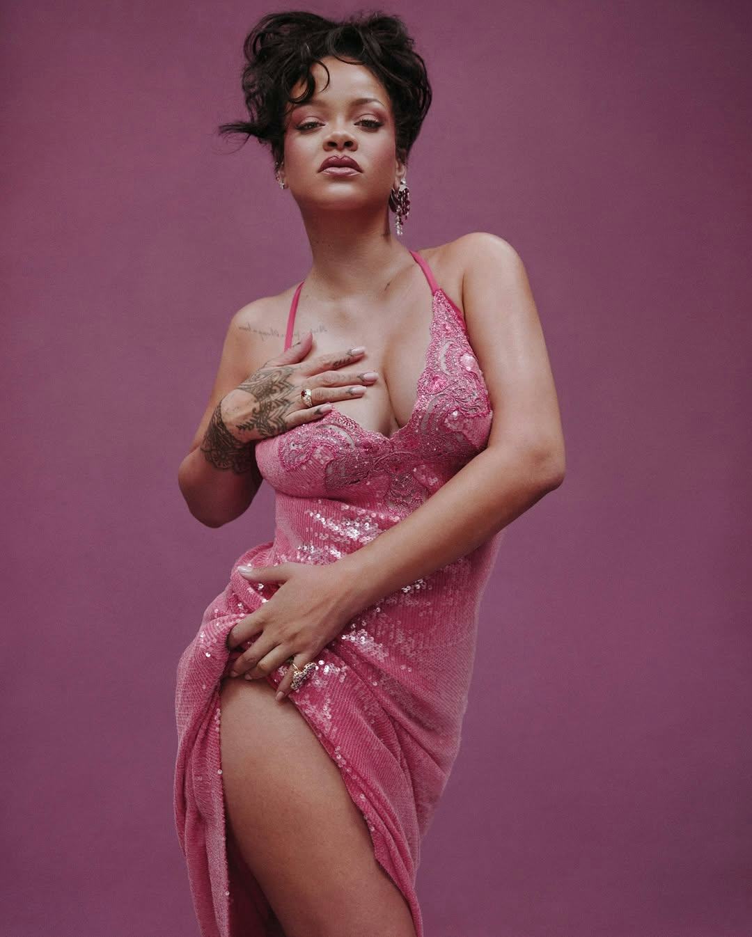 Rihanna stars in Savage X Fenty&rsquo;s Valentine&rsquo;s Day campaign.